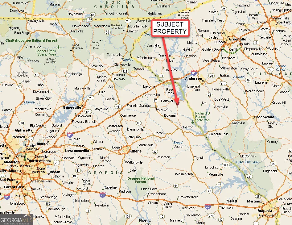 69 ACRES Elberton Highway Hartwell, GA 30643
