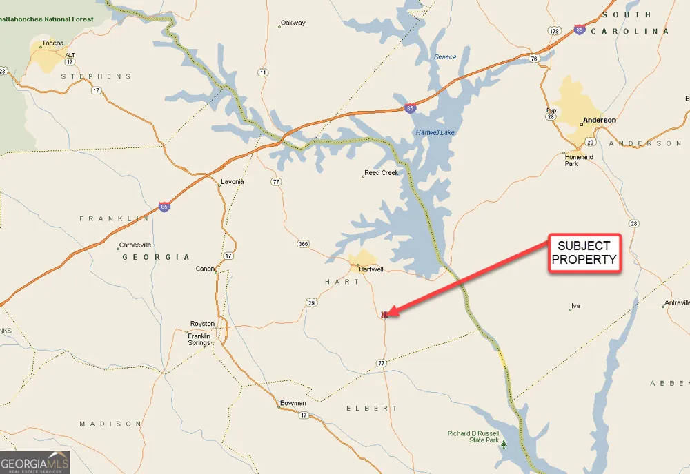 69 ACRES Elberton Highway Hartwell, GA 30643