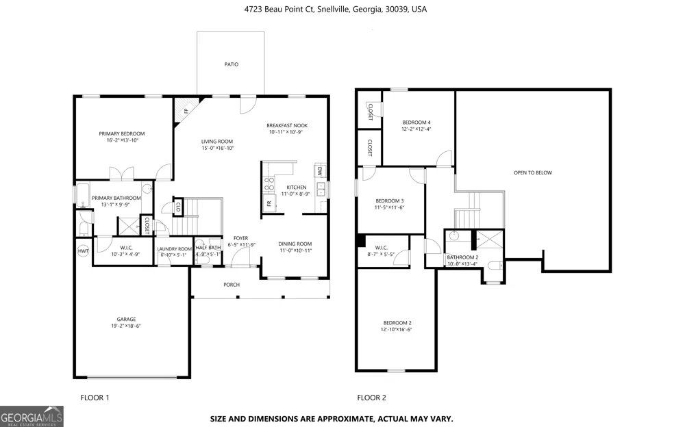 4723 Beau Point CT Snellville, GA 30039