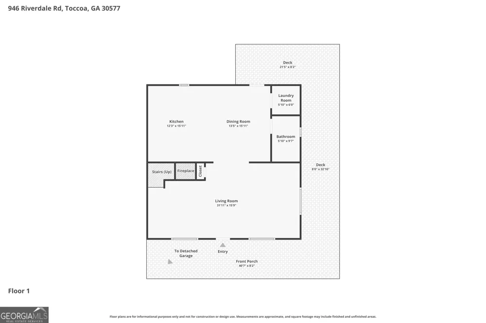 946 Riverdale RD Toccoa, GA 30577