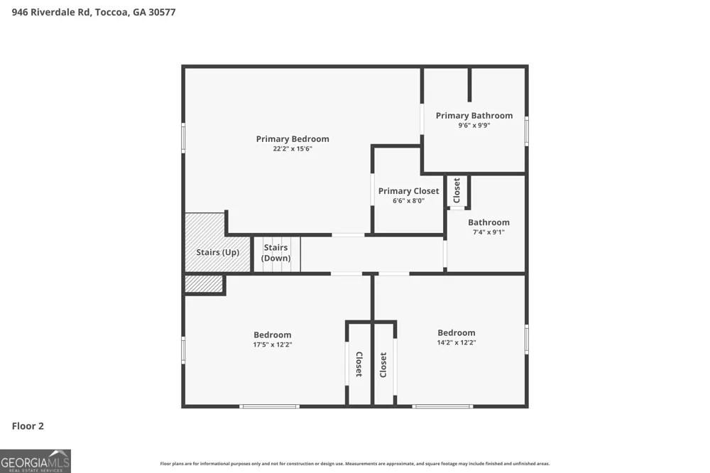 946 Riverdale RD Toccoa, GA 30577