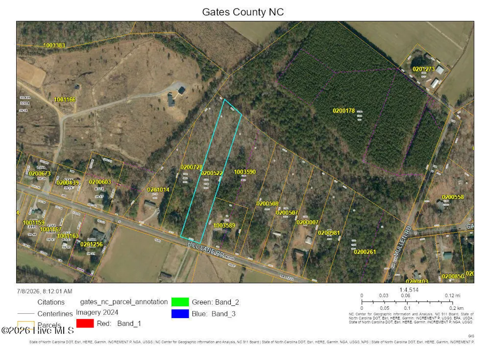 1122 Hill Lane Road Gates, NC 27937