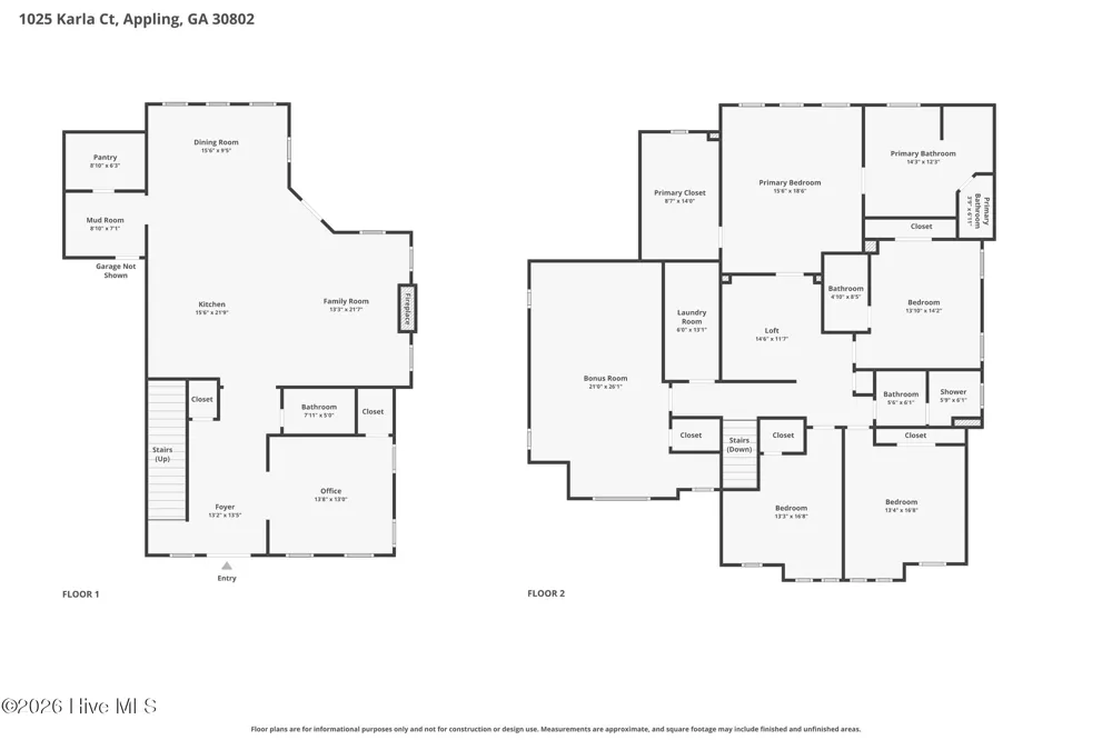 1025 Karla Court Appling, GA 30802