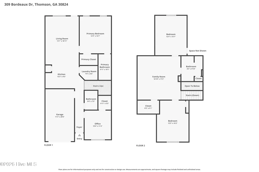 309 Bordeaux Drive Thomson, GA 30824