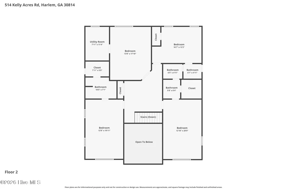 516 Kelly Acres Road Harlem, GA 30814