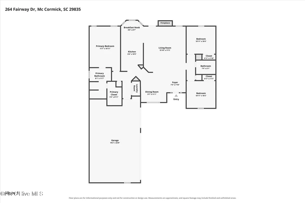 264 Fairway Drive Mccormick, SC 29835