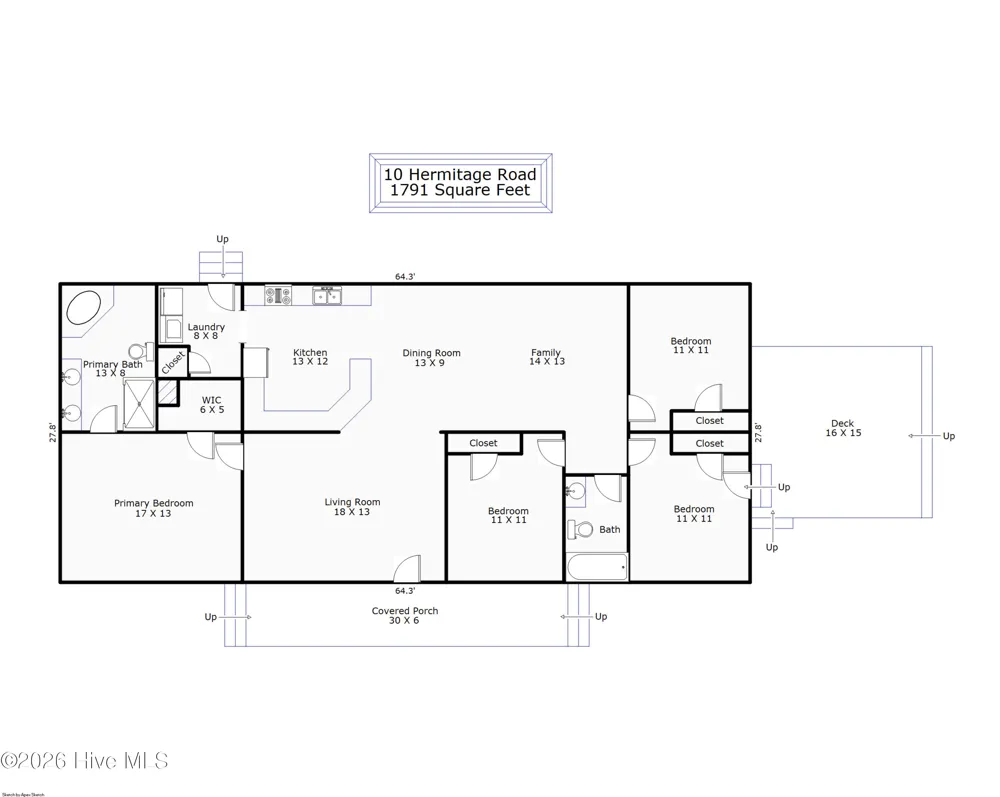 10 Hermitage Road Castle Hayne, NC 28429