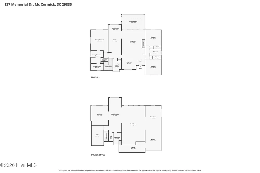 137 Memorial Drive Mccormick, SC 29835