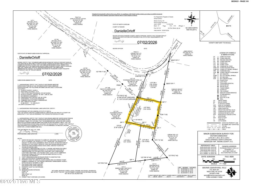 Tbd Peyton Drive Eagle Springs, NC 27242