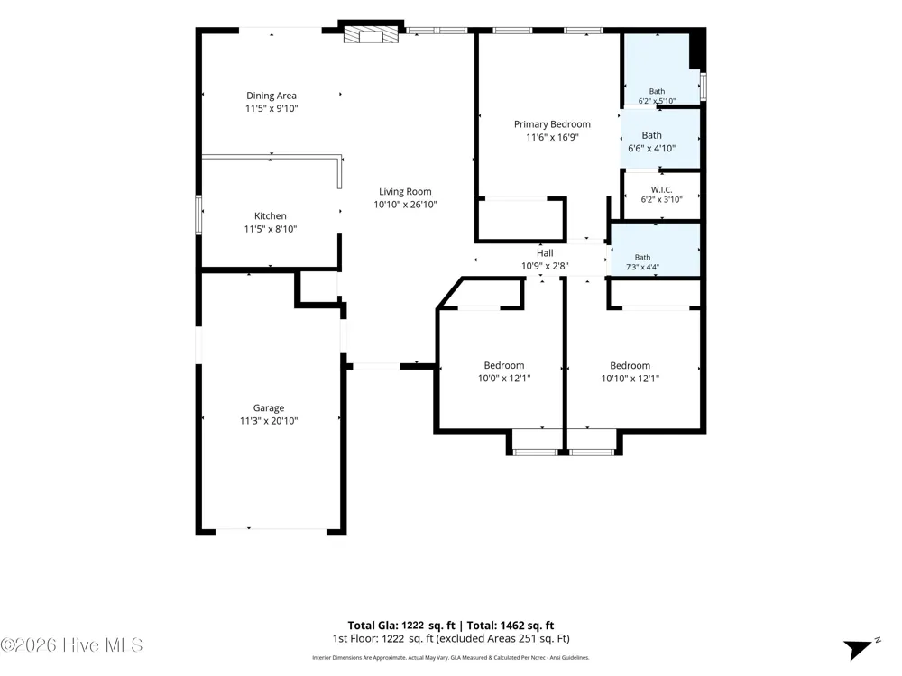 2606 Idlebrook Circle Midway Park, NC 28544
