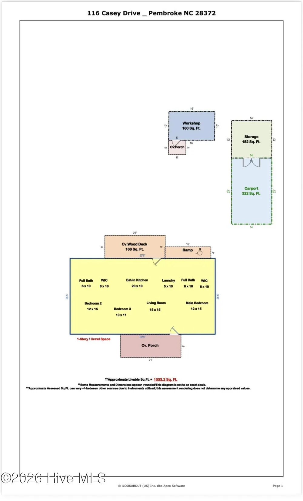 116 Casey Road Pembroke, NC 28372