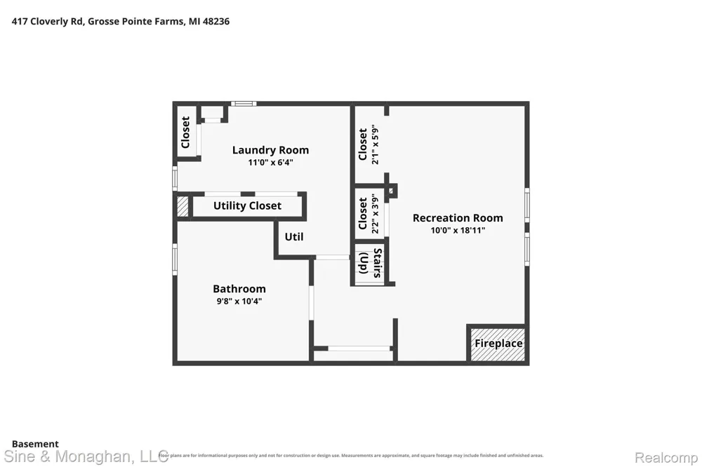 417 CLOVERLY ROAD Grosse Pointe Farms City, MI 48236