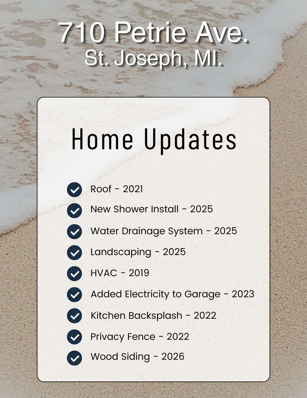 710 Petrie Avenue St. Joseph, MI 49085