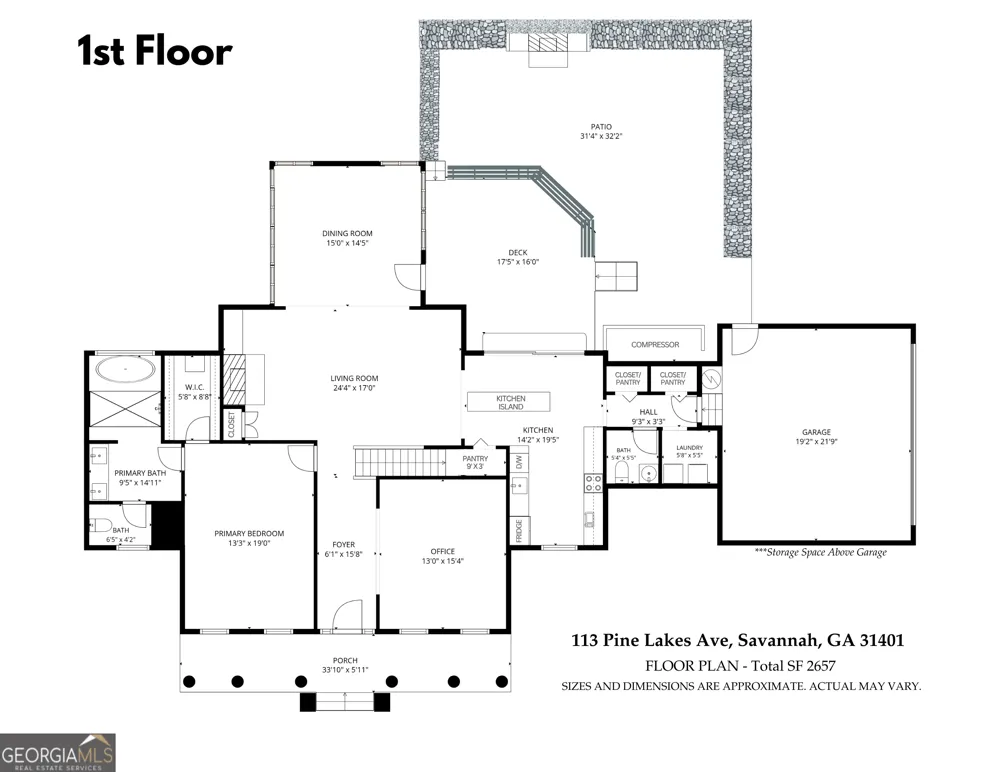 113 Pine Lakes AVE Savannah, GA 31405