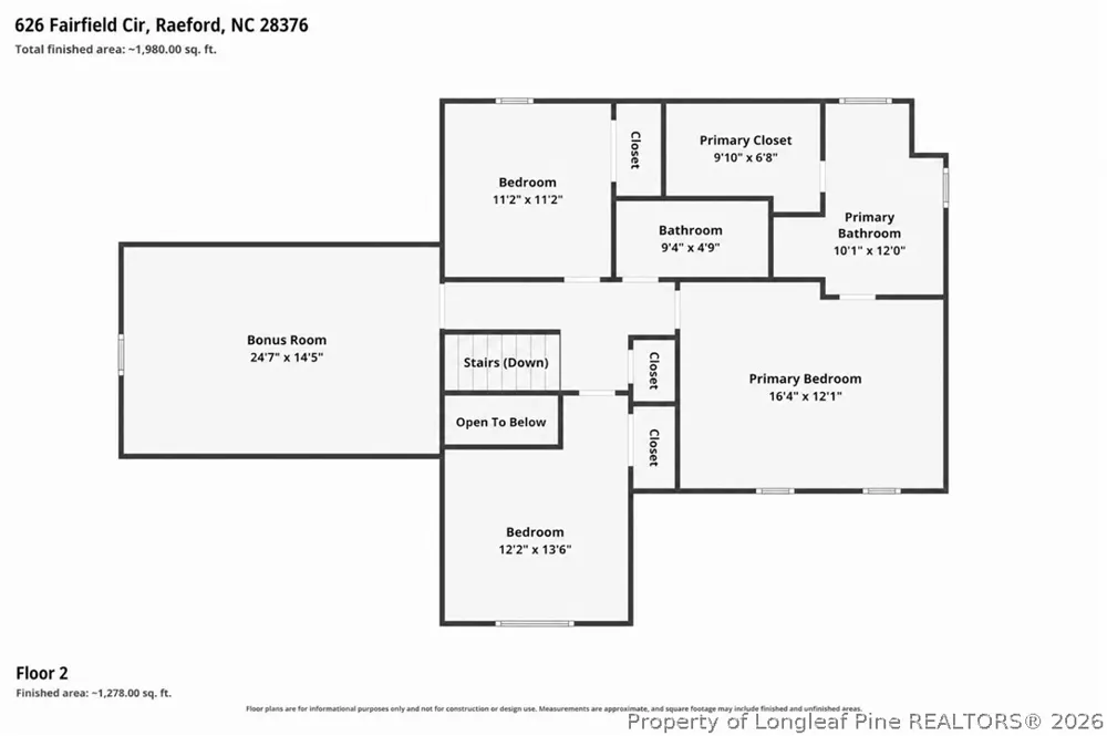 626 Fairfield Circle Raeford, NC 28376