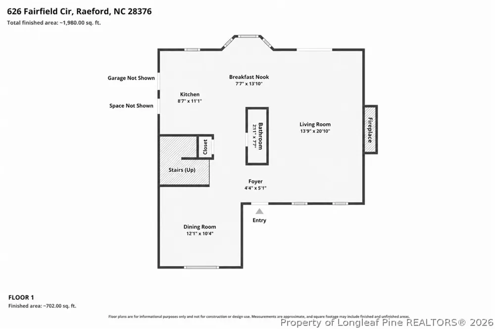 626 Fairfield Circle Raeford, NC 28376
