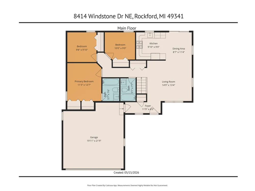 8414 Windstone Drive NE Rockford, MI 49341