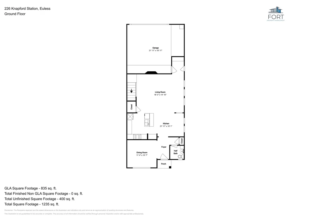 226 Knapford Euless, TX 76040