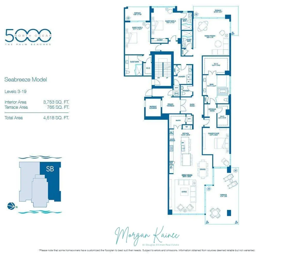 5000 OCEAN DRIVE #603 Singer Island, FL 33404