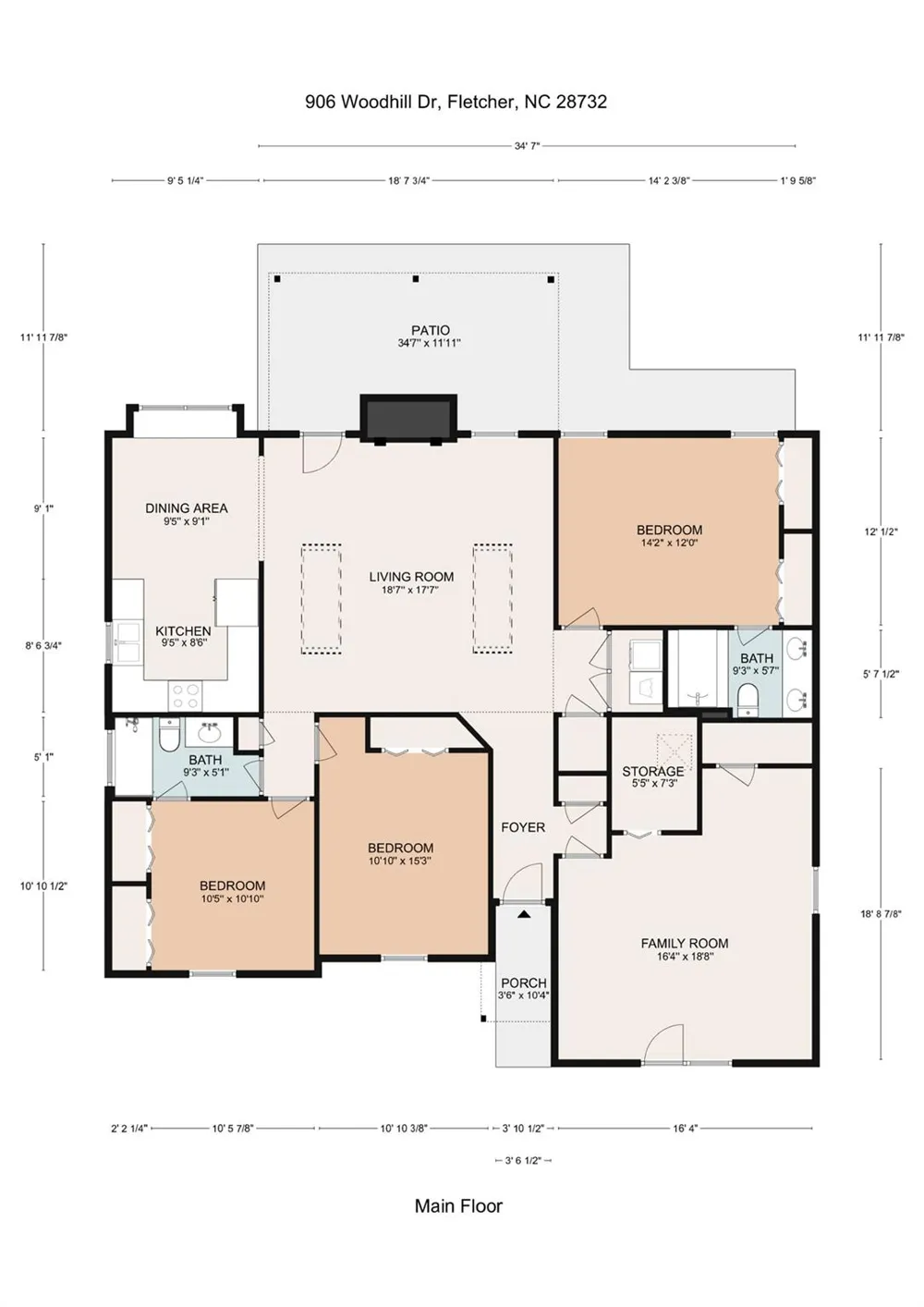 906 Woodhill Drive Fletcher, NC 28732