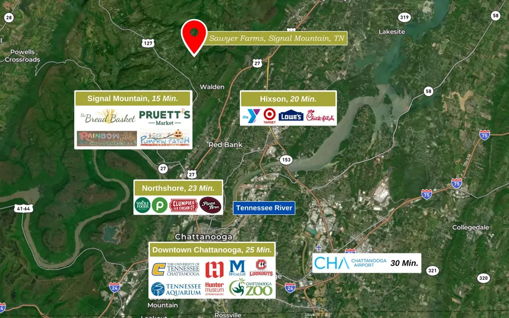 1805 Sawyer Farms Lane Signal Mountain, TN 37377