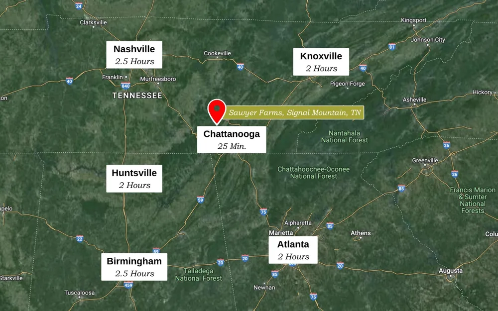 1805 Sawyer Farms Lane Signal Mountain, TN 37377