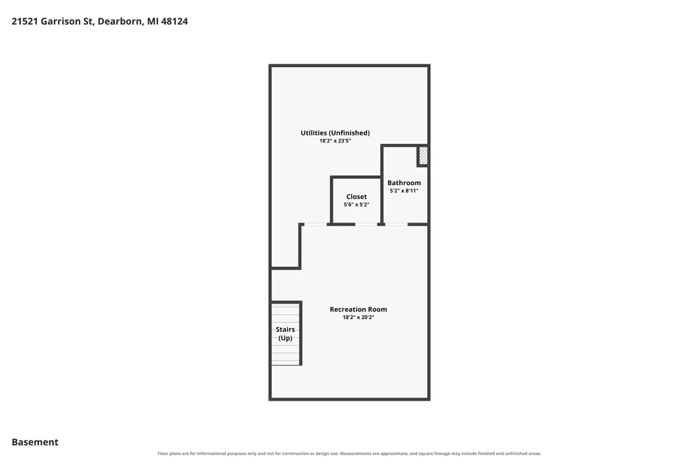 21521 Garrison Street Dearborn, MI 48124