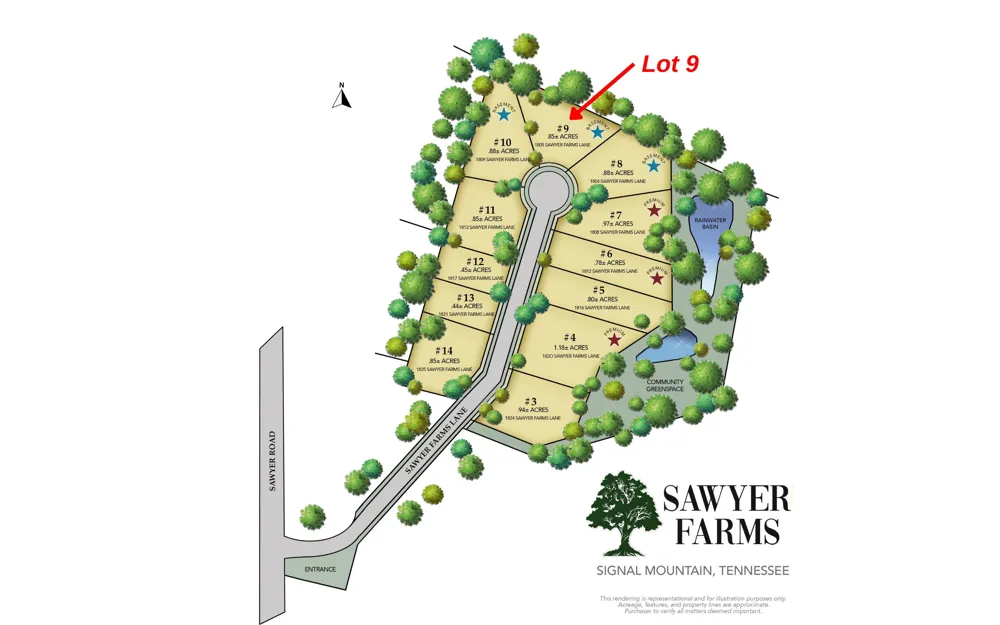 1805 Sawyer Farms Lane Signal Mountain, TN 37377