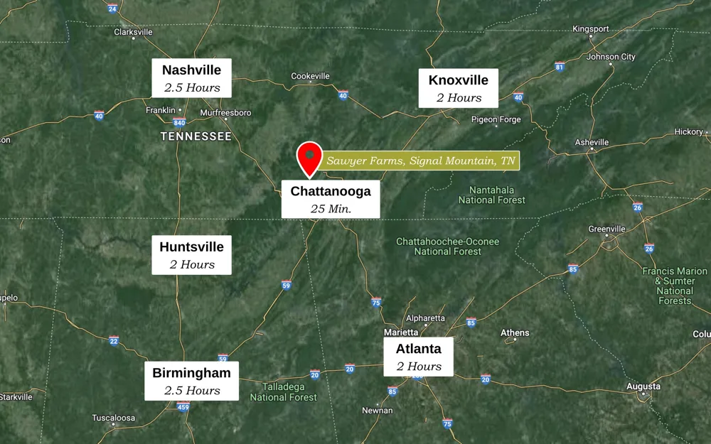 1805 Sawyer Farms Lane Signal Mountain, TN 37377