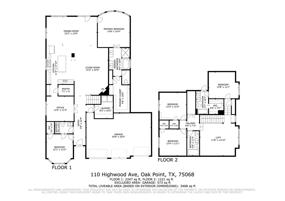 110 Highwood Avenue Oak Point, TX 75068