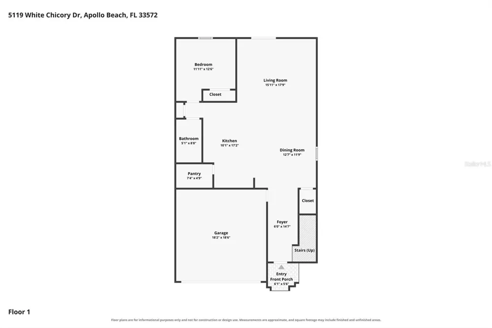 5119 WHITE CHICORY DRIVE Apollo Beach, FL 33572