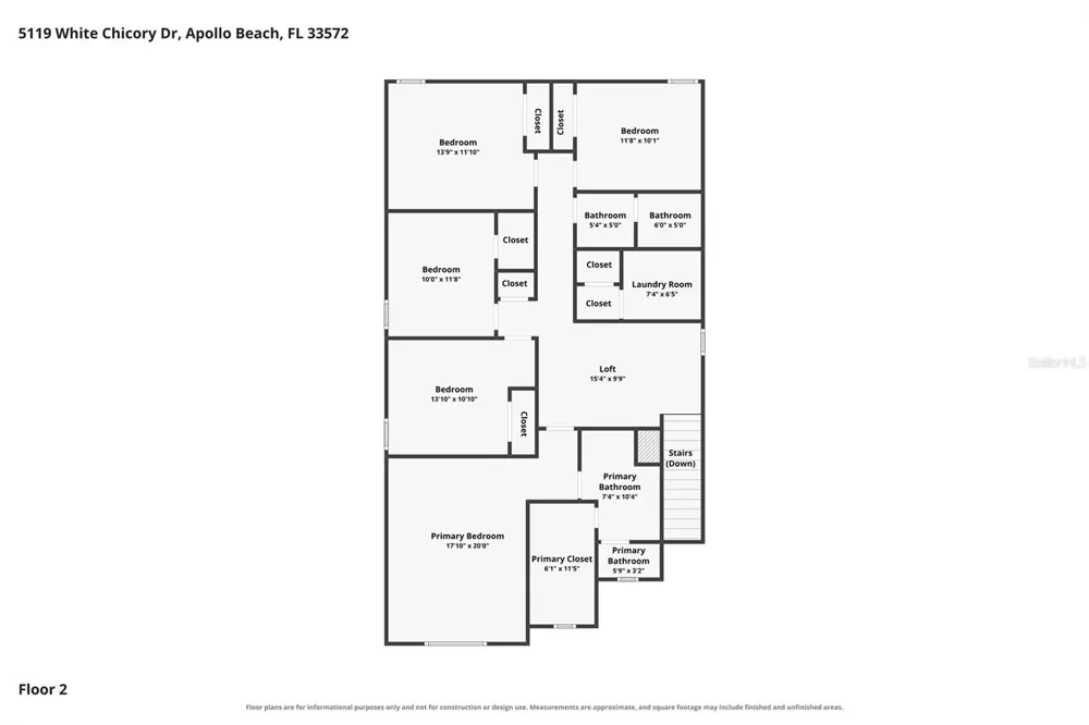 5119 WHITE CHICORY DRIVE Apollo Beach, FL 33572