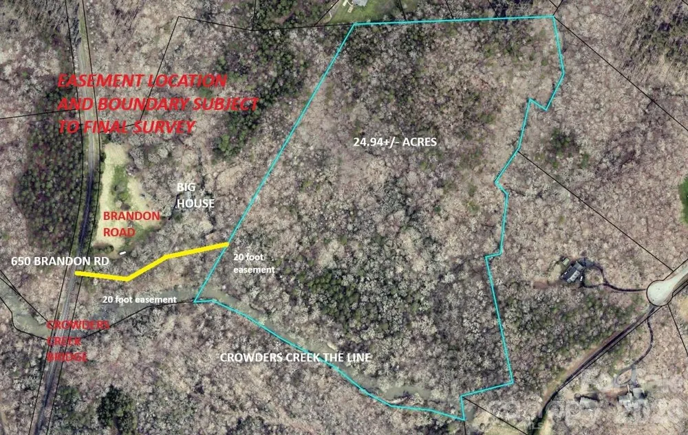 25 Ac Brandon Road Clover, SC 29710