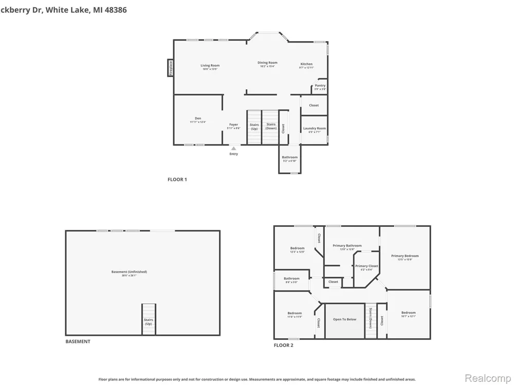 94 Blackberry Drive White Lake Charter Township, MI 48386