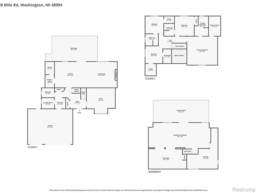 3007 28 Mile Road Washington Township, MI 48094