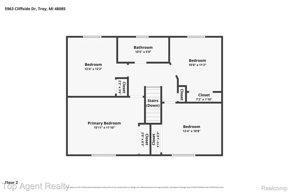 5963 Cliffside Drive Troy City, MI 48085