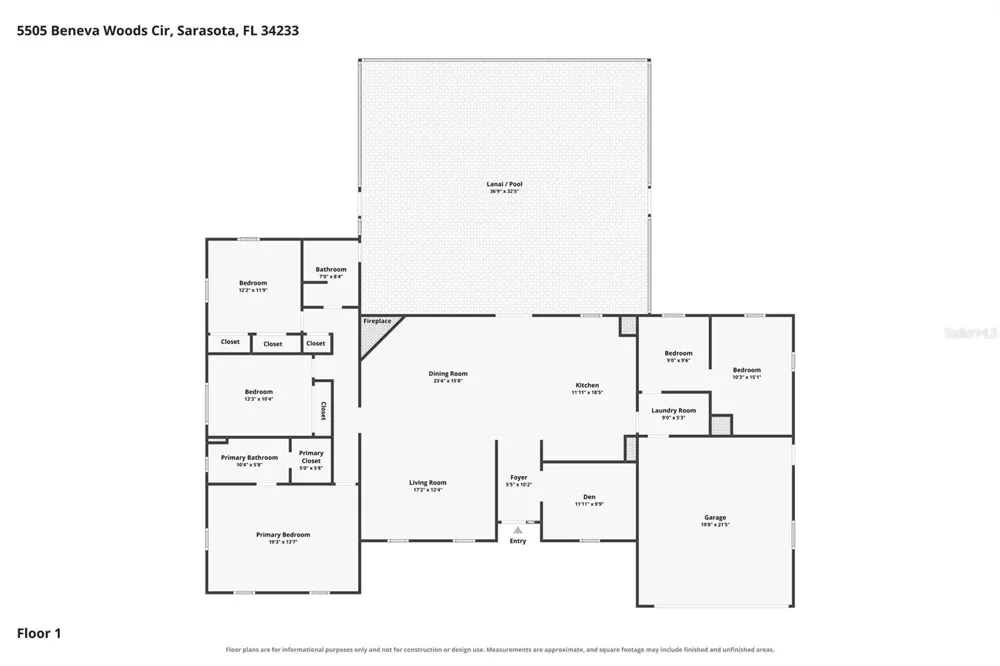 5505 BENEVA WOODS CIRCLE Sarasota, FL 34233