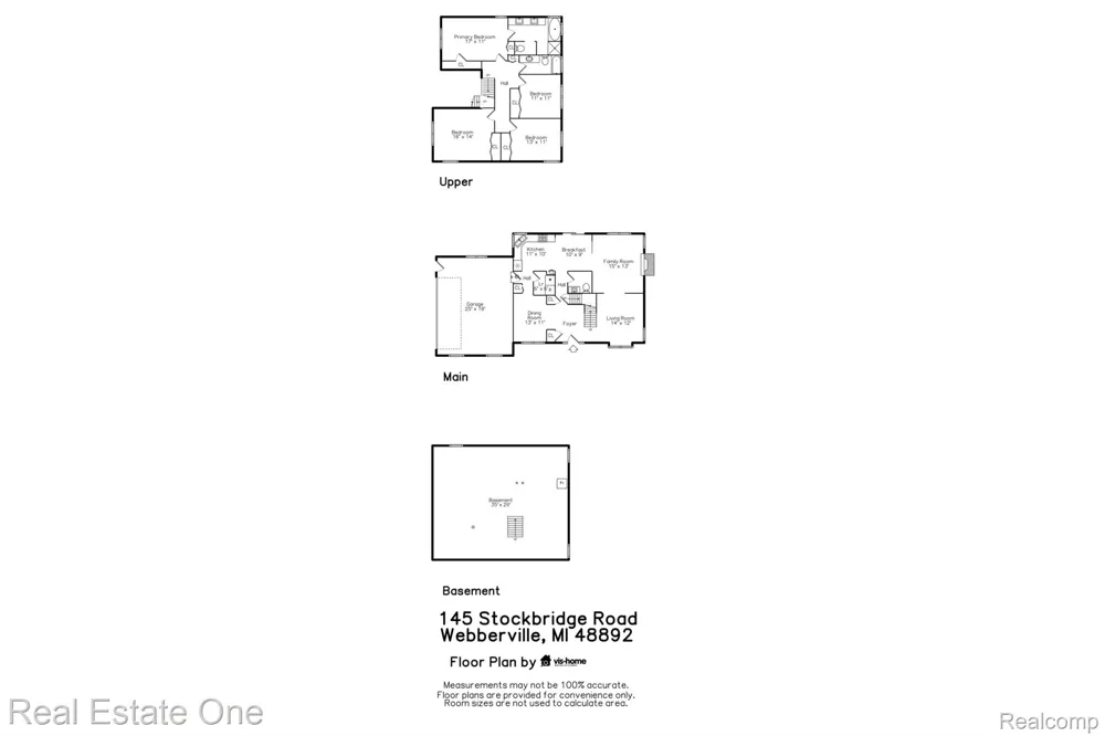145 S Stockbridge Road White Oak Township, MI 48892