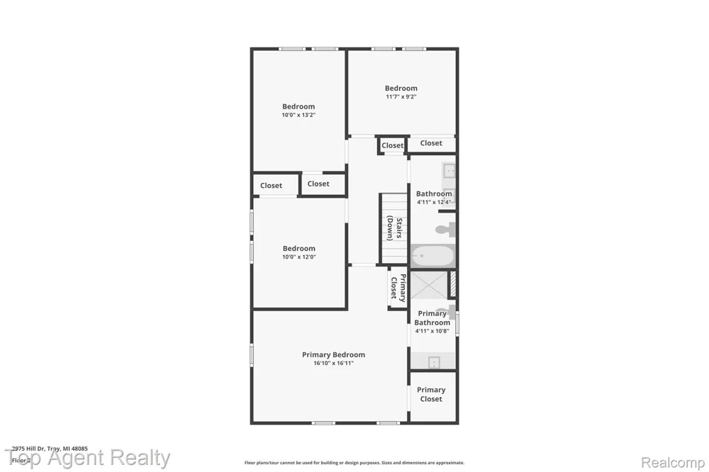 2975 Hill Drive Troy City, MI 48085