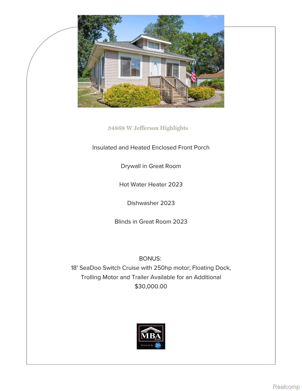 34868 W Jefferson Avenue Brownstown Charter Township, MI 48173