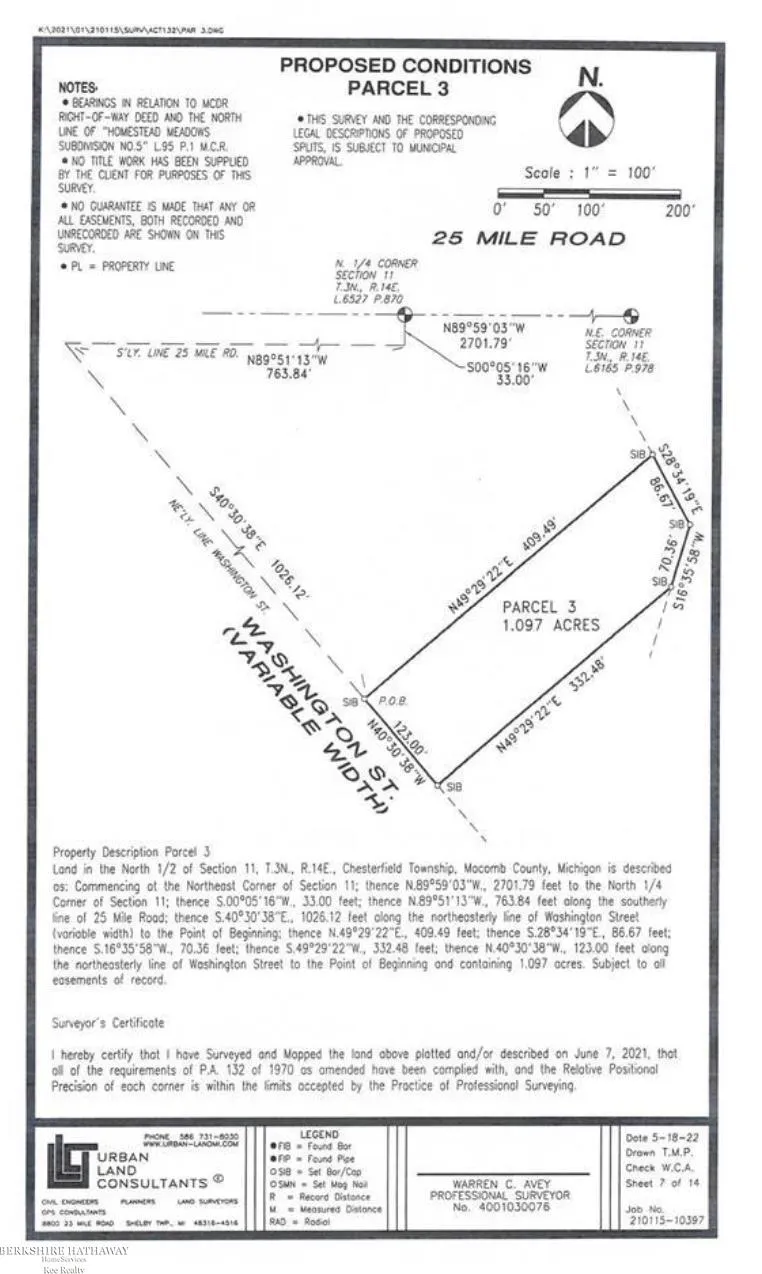 54654 Washington Street Chesterfield Township, MI 48047