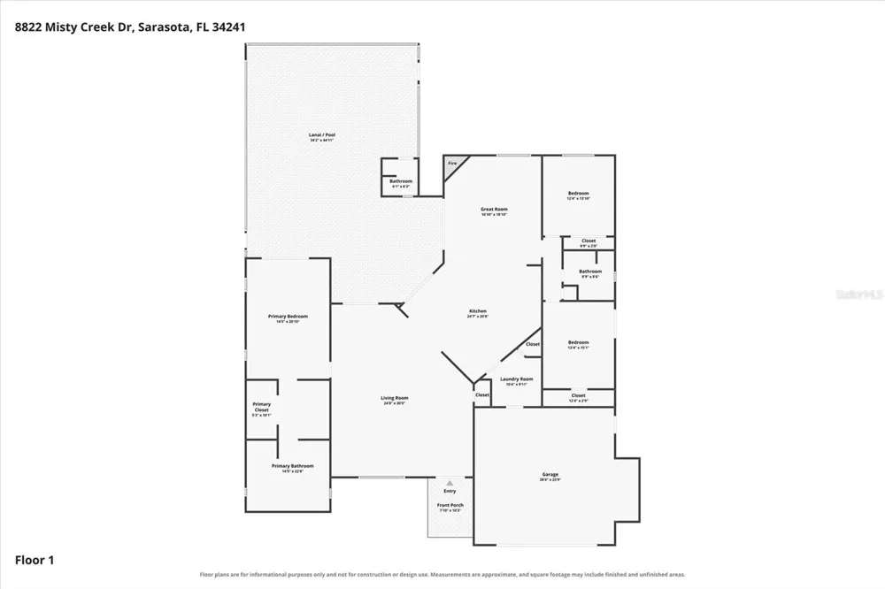 8822 MISTY CREEK DRIVE Sarasota, FL 34241