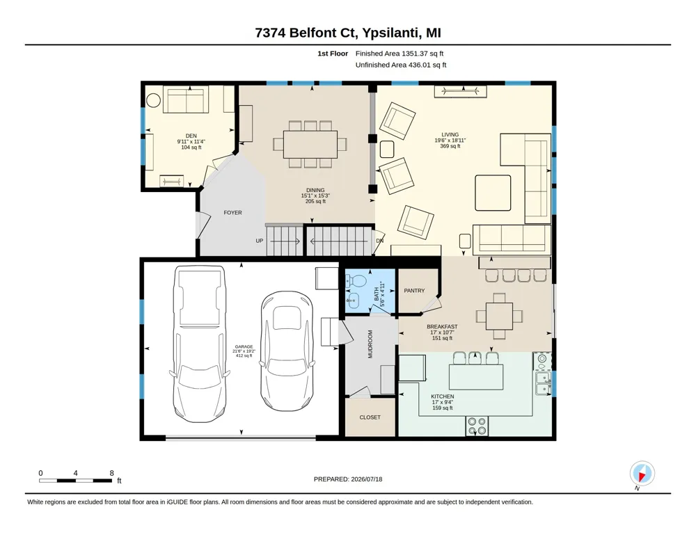 7374 Belfont Court Ypsilanti, MI 48197