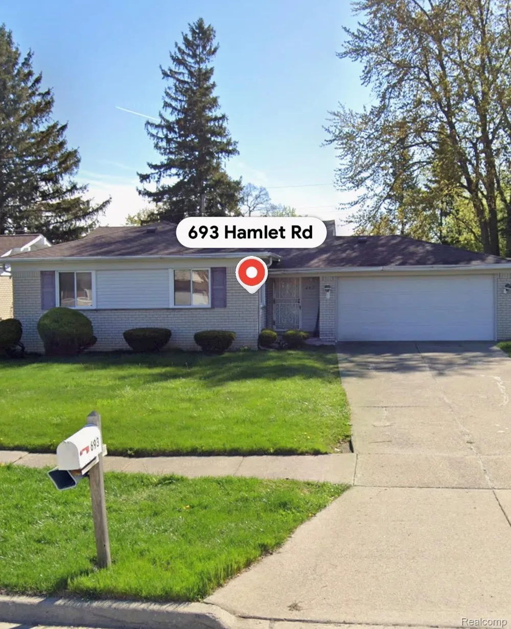 693 Hamlet Road Auburn Hills City, MI 48326