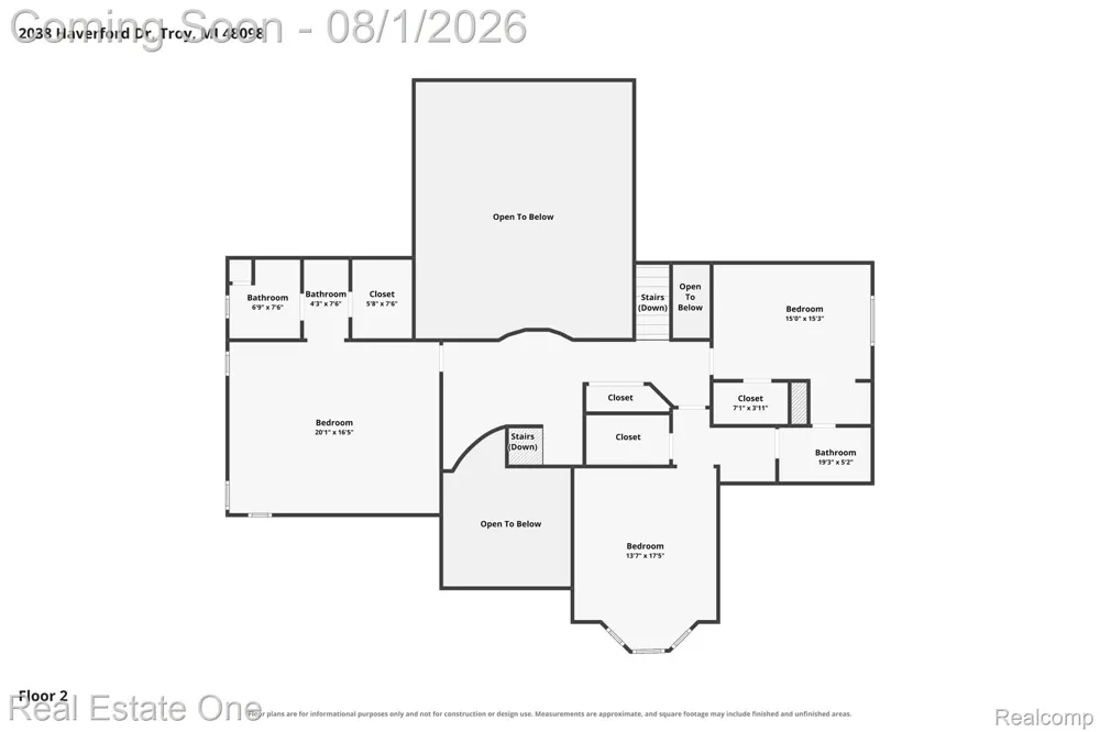 2038 Haverford Drive Troy City, MI 48098