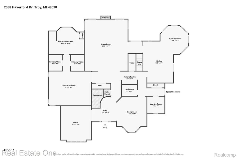 2038 Haverford Drive Troy City, MI 48098
