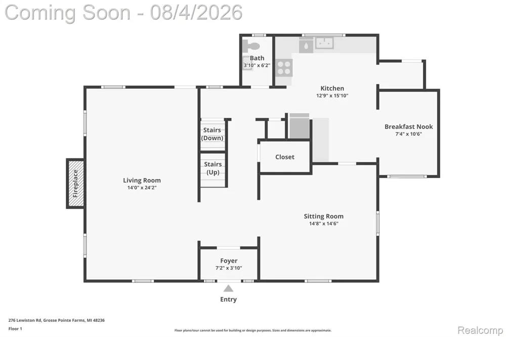 276 Lewiston Road Grosse Pointe Farms City, MI 48236