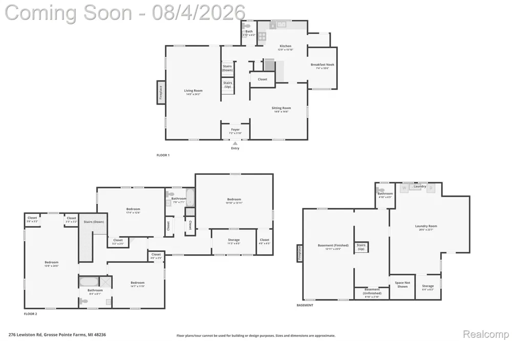 276 Lewiston Road Grosse Pointe Farms City, MI 48236