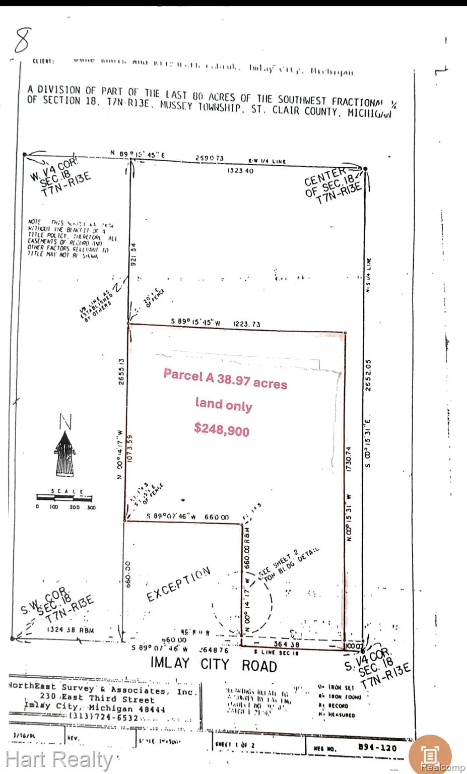 16298 Imlay City Road Mussey Township, MI 48014