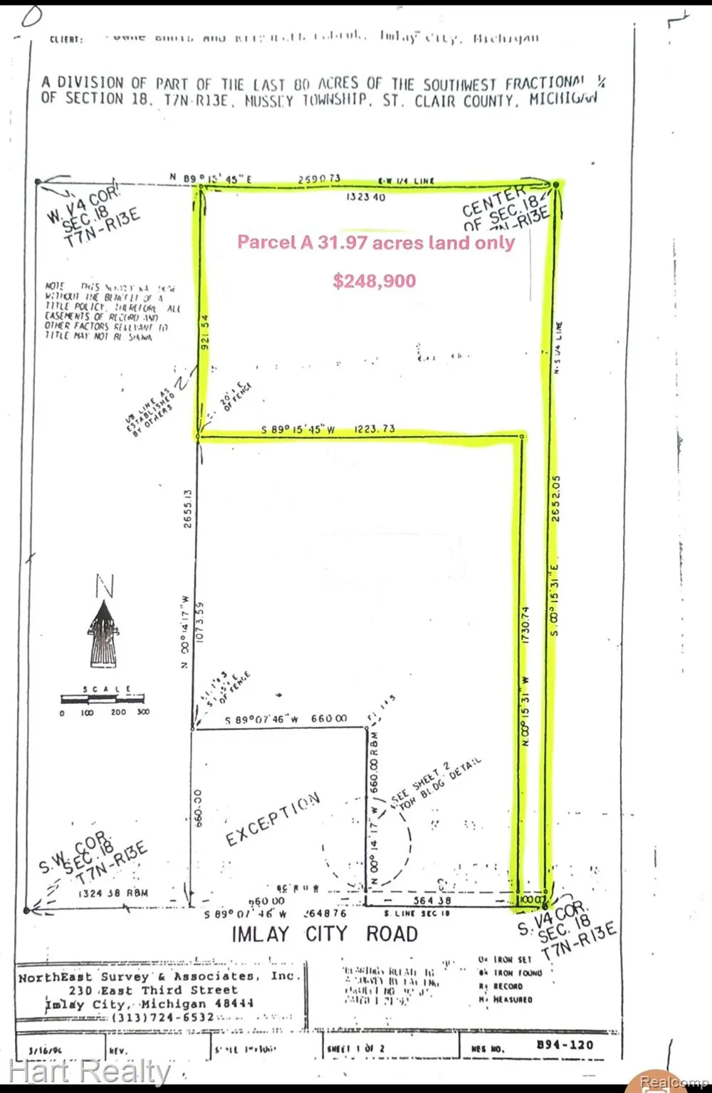 Imlay City Rd Mussey Township, MI 48014